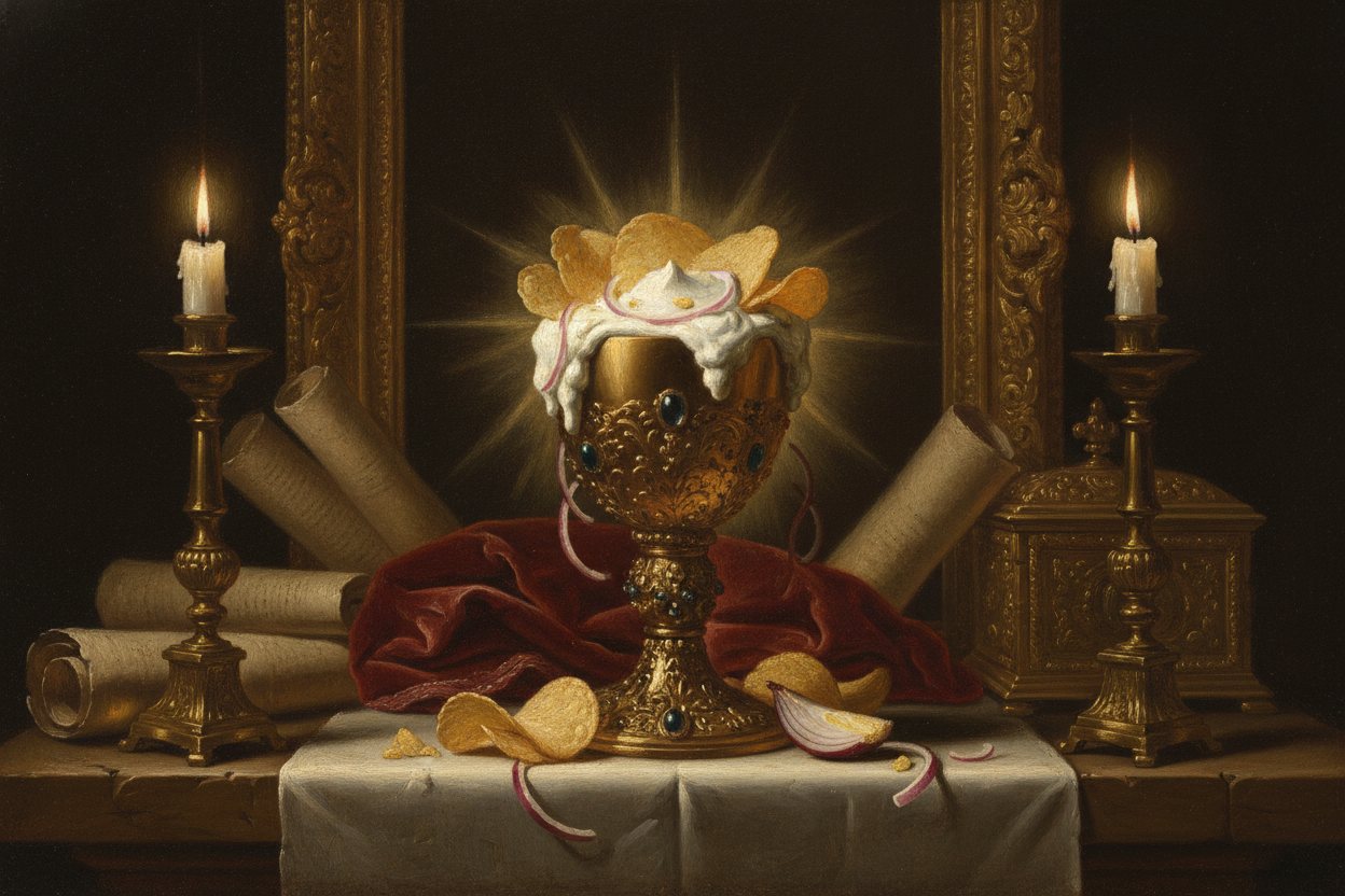 The Dip Grail, a sacred relic of the Cabal.